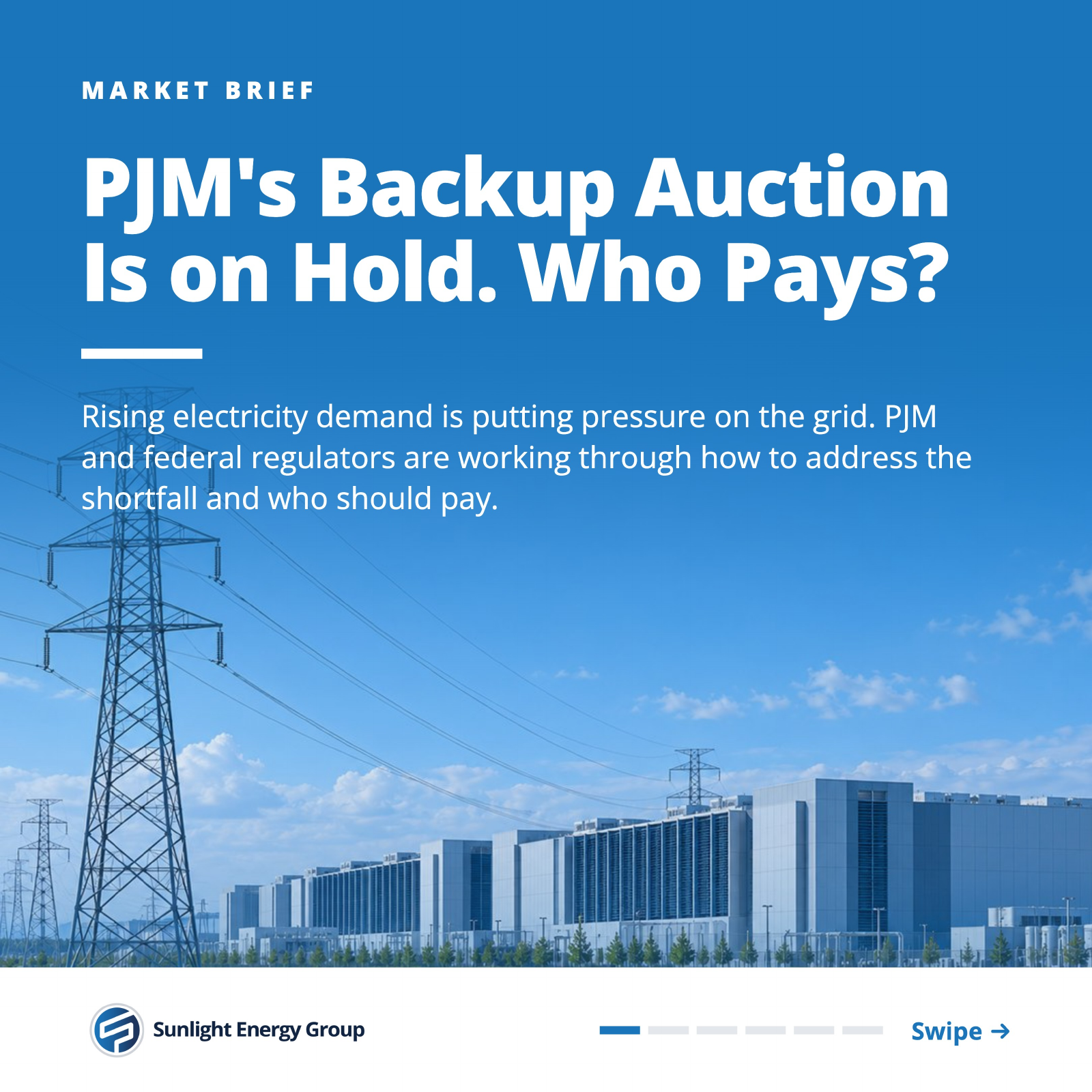 PJM backup auction brief, slide 1